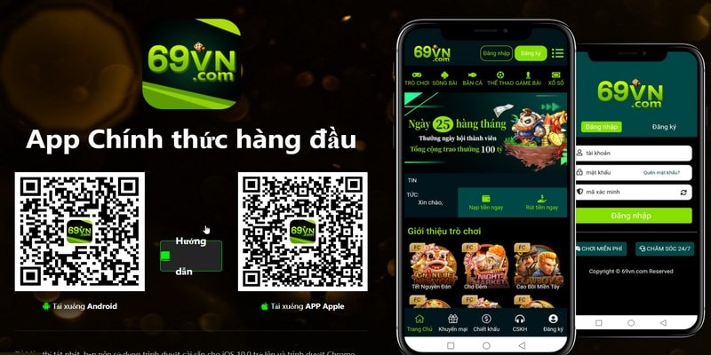 Hướng dẫn thành viên tiến hành tải app về máy của riêng mình 