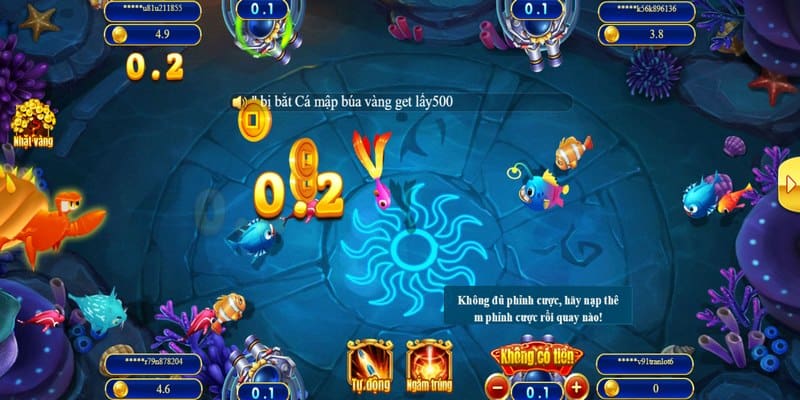 TP Bắn Cá 69VN nhiều tính năng thông minh chơi game